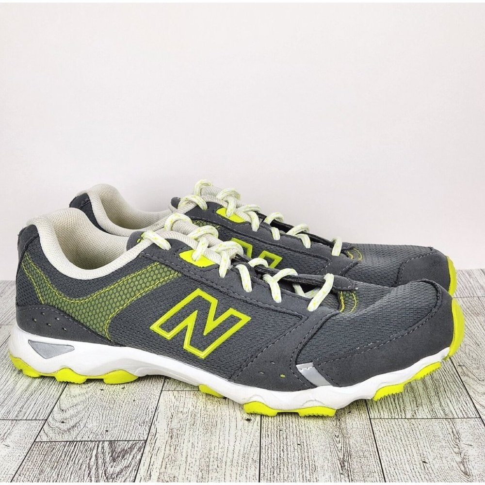 New‎ Balance Womens Size 8.5B Running Shoe #661 Grey/Lime Green #WL661VKS